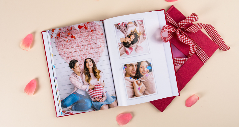 Fotobuch Exklusiv als exklusives Geschenk zum Valentinstag