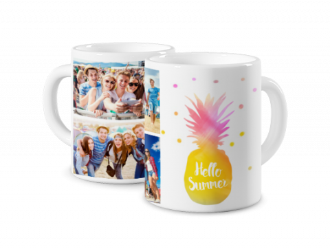 Coloured Mug Summer Time 2