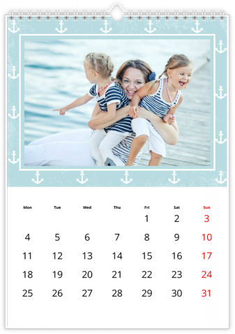 Fotokalendoriai A3 Vertikalus Variantai