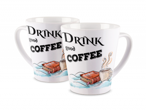 Latte Mug Coffee & Books