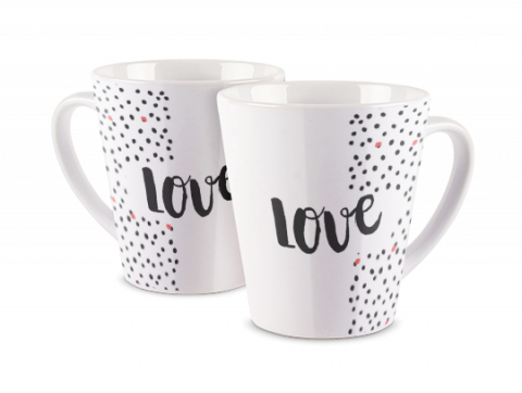 Latte Mug Spotted Love