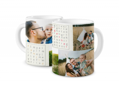 Mug Photo Coloré Family Together