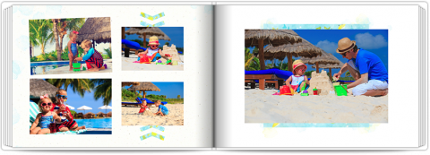 Fotoboek A5 met zachte kaft Exotische vakantie