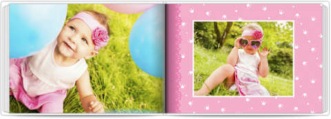 Fotoboek A5 met zachte kaft Kleine Princess
