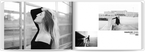 Photo Book A5 Softcover Modeling Portfolio