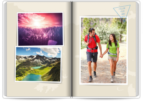 Livre Photo Premium A4 Vertical Aventure