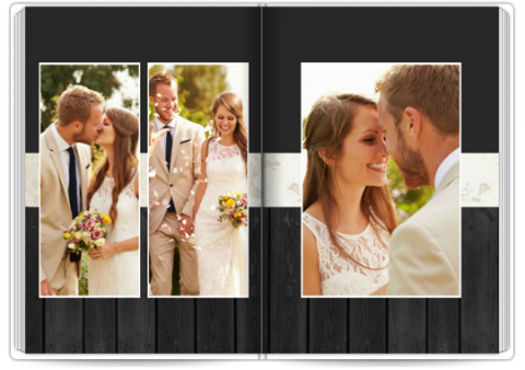 Photo Book Deluxe 8x11,5 inches Classic Love Story