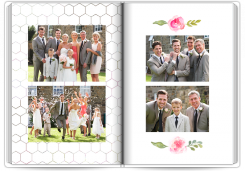 Photo Book Deluxe 8x11,5 inches Thank-You Note for Parents