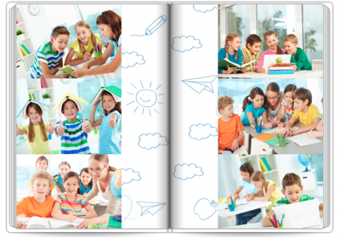 Fotolibro Premium A4 Verticale Hello Kids