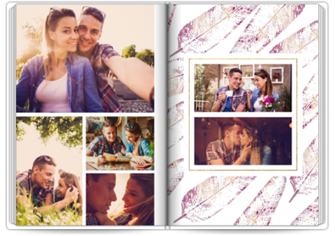 Premium Fotoboek A4 Staand Huwelijksweken