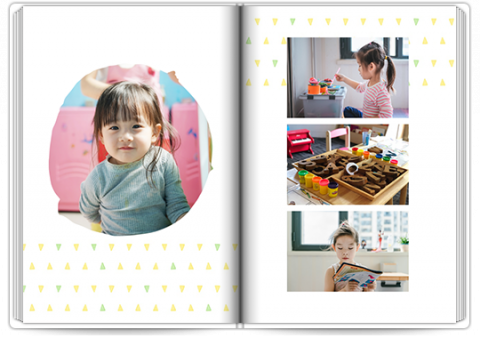 Premium Fotoboek A4 Staand Afscheid van de kleuterschool