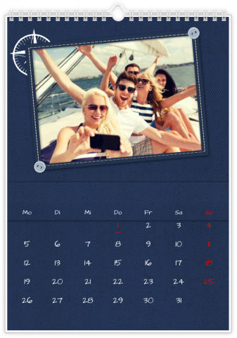 Fotokalender A4 Hochformat Seemannsgarn
