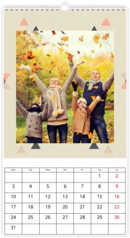Photo Calendar XL Abstraction