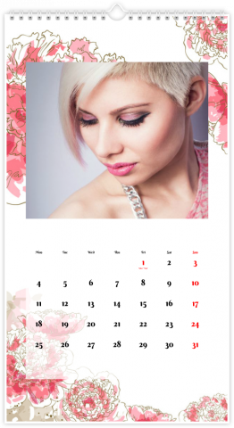 Photo Calendar XL GĖLĖS