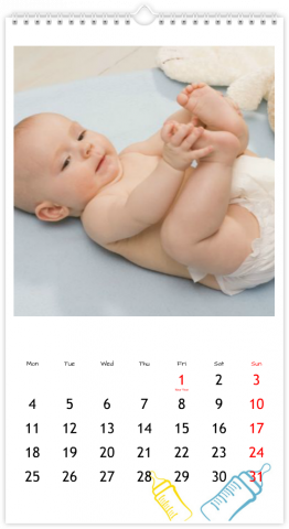 Photo Calendar XL Babies