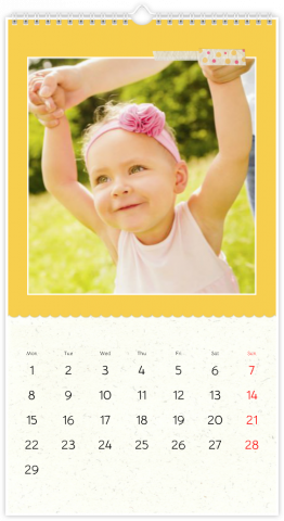 Fotokalendár XL Sladké dievčatko