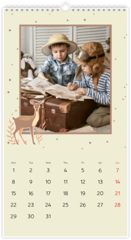 Photo Calendar XL Woodland Story