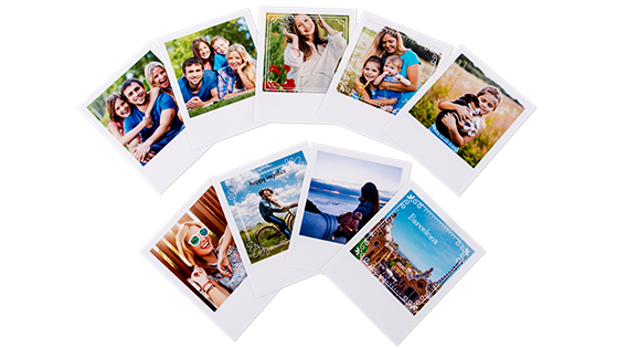 te ontvangen Leger Onverbiddelijk Retro prints - your photos in trendy Polaroid style | Colorand UK