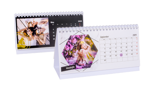 Desk Photo Calendar Make Your Own Personalized One Colorland Us