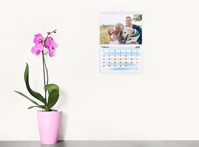 Fotokalender A4 staand 