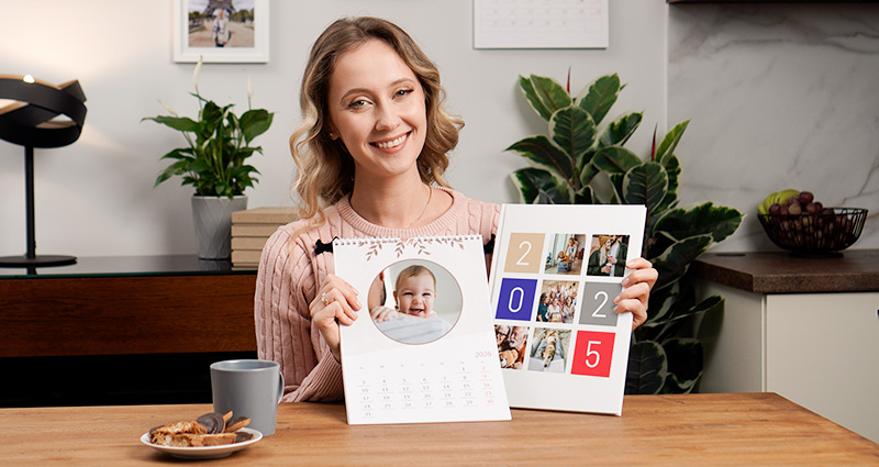 Fotocalendario en forma de Yearbook