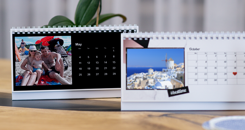 Fotokalender mit Reisefotos