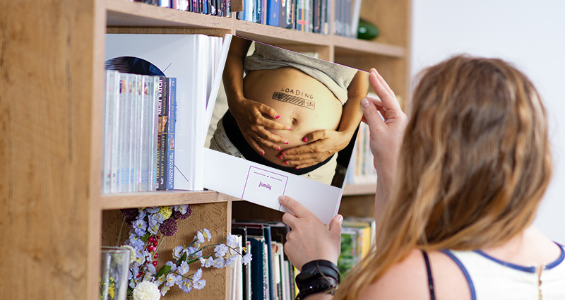 A maternity Photo Book 24x24