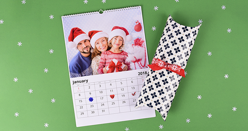 Calendrier et paquet cadeau Colorland.