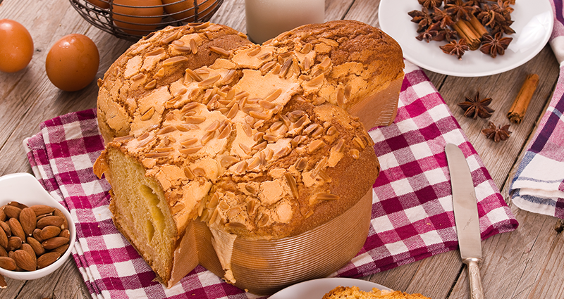 An Italian Easter cake – Colomba