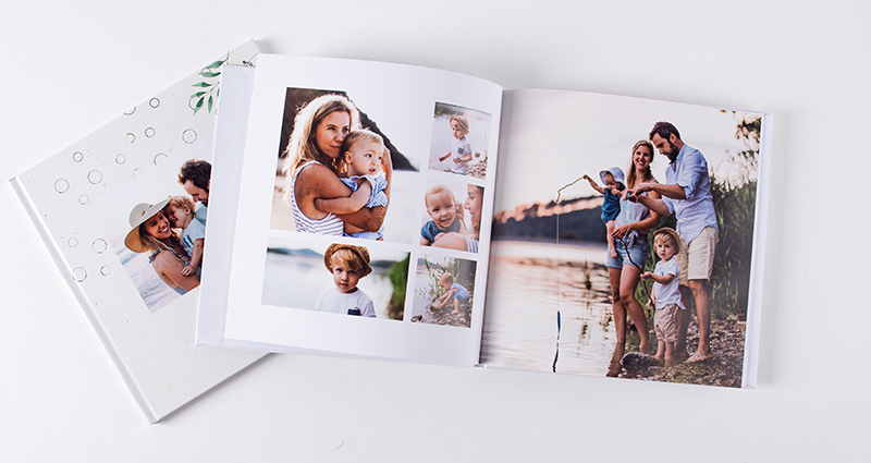 An open 24x24 Photo Book