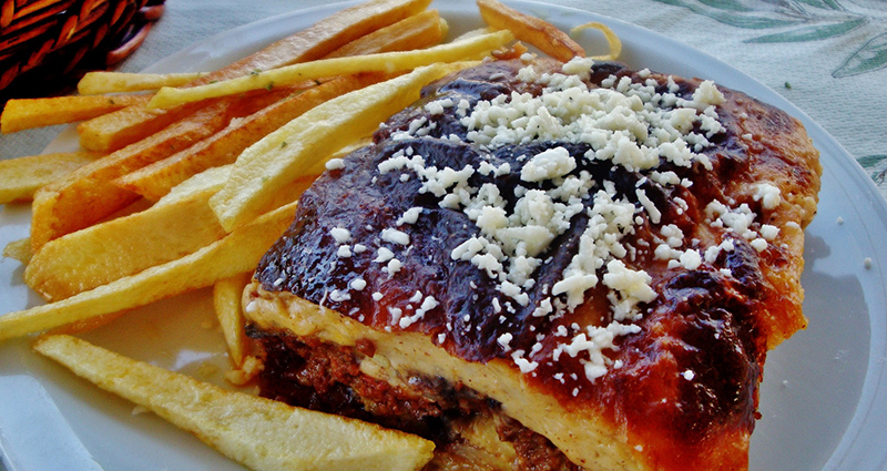 Greek cuisine - mousaka