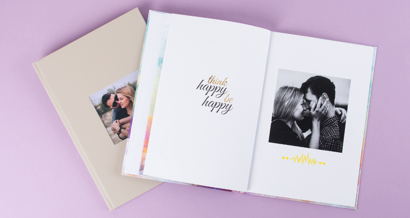 Fotolibro Premium con fotos de novios.