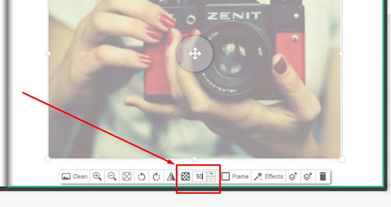 Opciones de edición de fotos en el editor Colorland – screenshot 7.