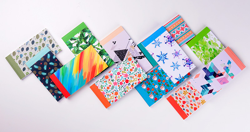 Sharebooks' covers change every two months