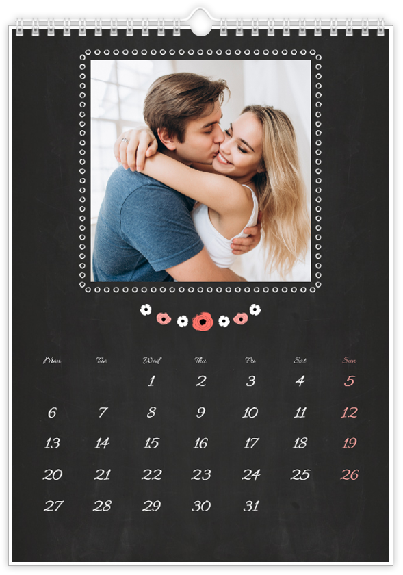 photo calendar A3 Vertical Folklove