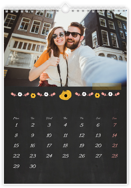 photo calendar A3 Vertical Folklove