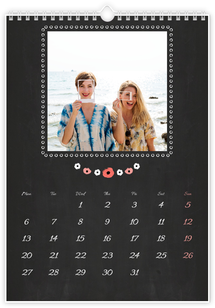 photo calendar A3 Vertical Folklove