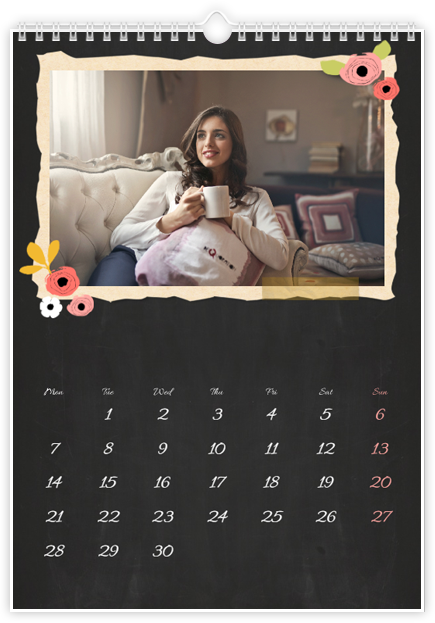photo calendar A3 Vertical Folklove