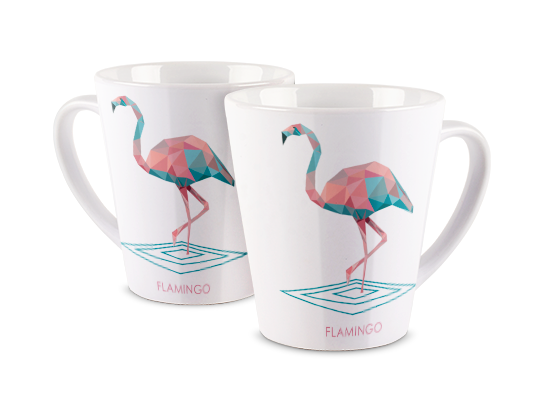 <p>Vurig is het volgende sjabloon dat is ontworpen voor personen die van het leven genieten,die alles door een roze bril zien. Heb elke dag een afspraak met de designer roze-turquoise flamingo! Maak voor jezelf de mok in roze-turquoise kleuren in de moder