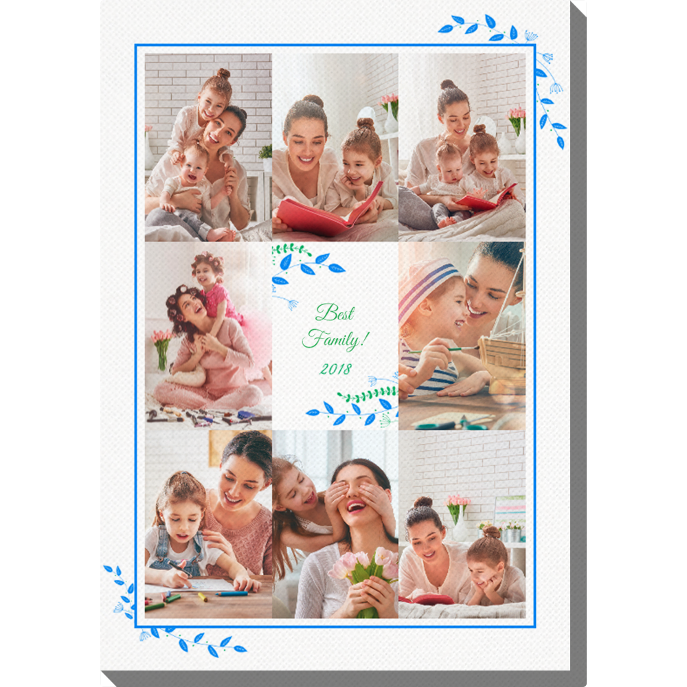 <p>Een familie foto op canvas is een geweldig cadeau-idee voor huwelijksverjaardagen, verjaardagen en andere familiefeesten. Het kan ook een perfecte herinnering voor je zijn - je kunt het in de woonkamer of in de keuken ophangen. Je kunt de datum in het