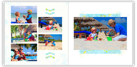 Album Deluxe 15x15 Vacances exotiques