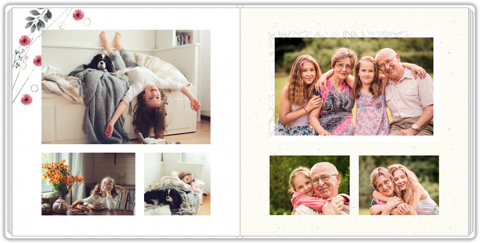 Album Deluxe 20x20 Cadeau pour Grands-Parents