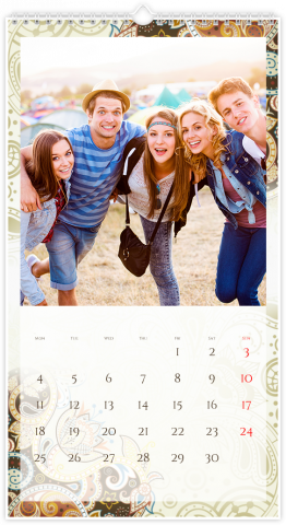 Calendrier Photo XL FLORAL