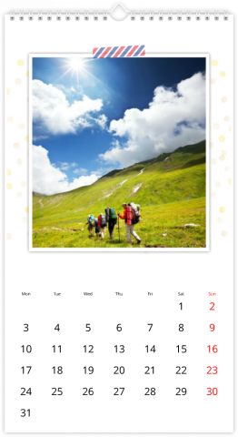 Calendrier Photo XL LETTRE