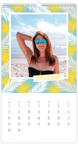 Calendrier Photo XL NOS VACANCES AU SOLEIL