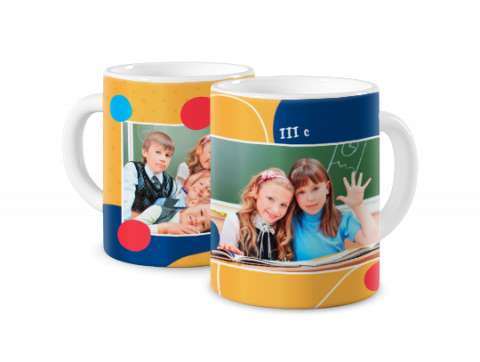 Mug Photo Coloré Pour un élève