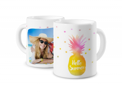 Coloured Mug Summer Time 3