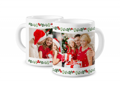 Mug Photo Coloré Joyeux Noël