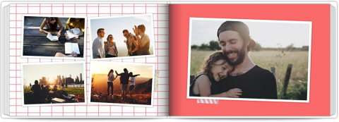 Fotoboek A5 met zachte kaft Notitieboek van herinneringen