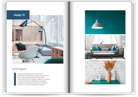 Fotobuch Exklusiv A4 Hochformat Designer Portfolio